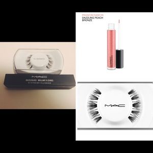 MAC COSMETICS DAZZLEGLASS LIPGLOSS 👄 & 43 LASHES